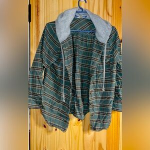 Hoodie flannel